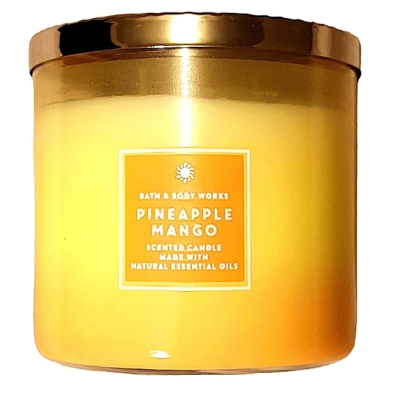 Bath & Body Works Accents Pineapple Mango Bath Body Works 3wick